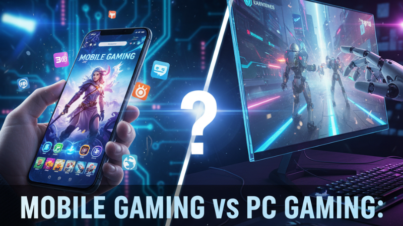 You are currently viewing Mobile Gaming vs PC Gaming: Which One Wins in 2025?