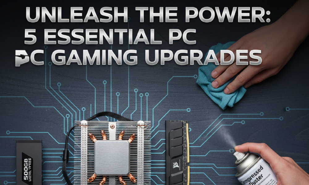 Read more about the article 5 Essential PC Gaming Upgrades on a Budget